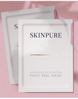 SkinPure Advanced Exfoliation Peeling Foot Mask Rose Scent