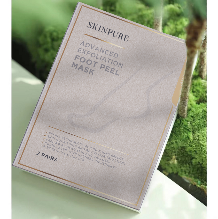 SkinPure Advanced Exfoliation Peeling Foot Mask Jasmine Scent